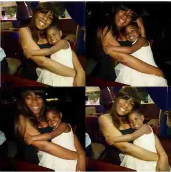 Linda Ikeji Pictured With Davido